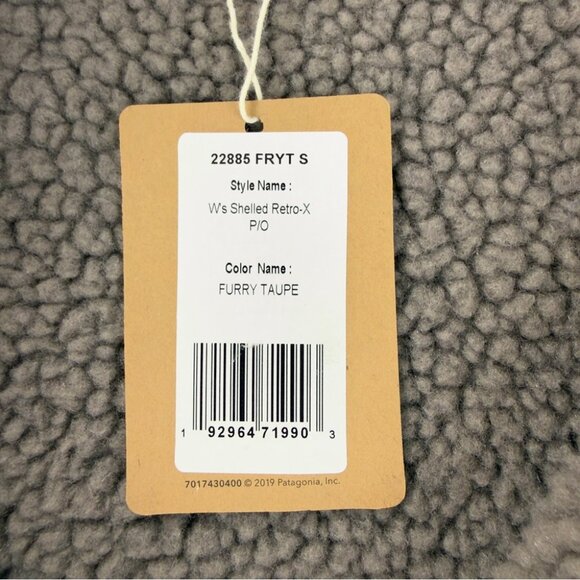 Patagonia NWT Women's Size S Shelled Retro-X Pullover Sherpa Jacket 22885 Style - Picture 4 of 14